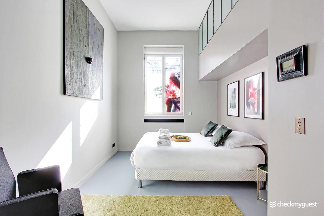 Apartamento Superbe Loft 2Br - Buttes Chaumont París Exterior foto